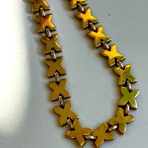 14K X chain bracelet